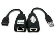 USB印表機網路延長器，延長器可將USB印表機網路延長至45公尺